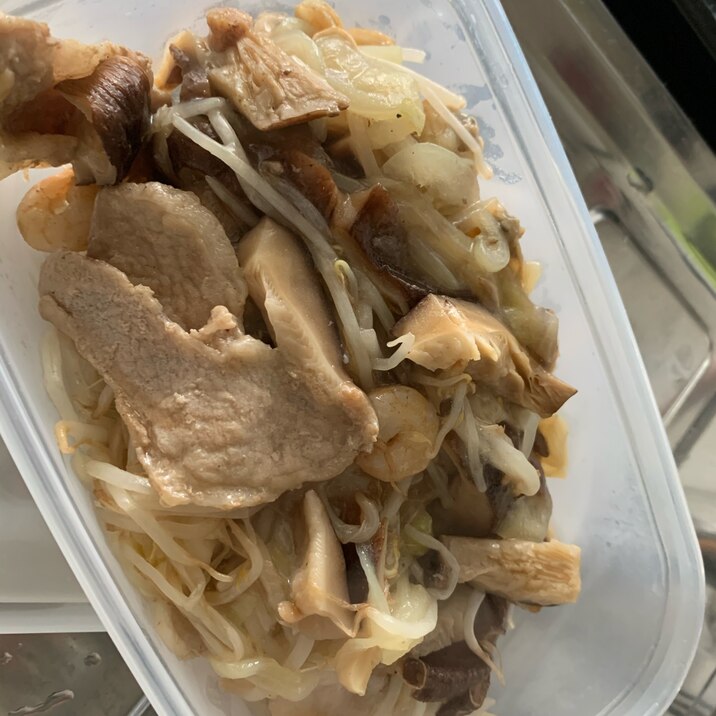 中華あんかけ肉野菜炒め